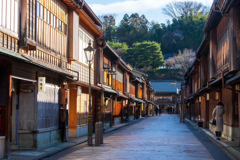 金沢の旅　ひがし茶屋街