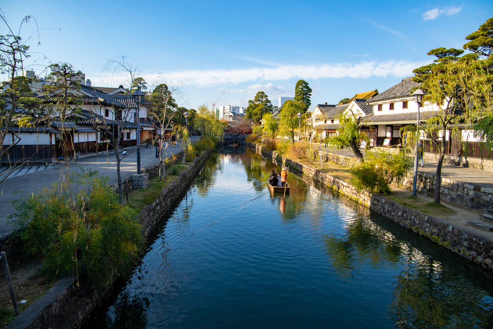 倉敷美観地区の倉敷川