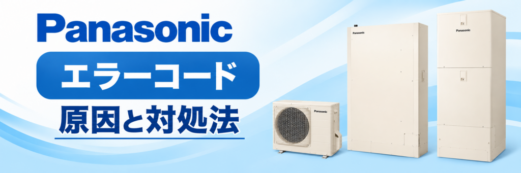 パナソニックのエコキュート「H78」とは｜原因と対処法 - 【公式